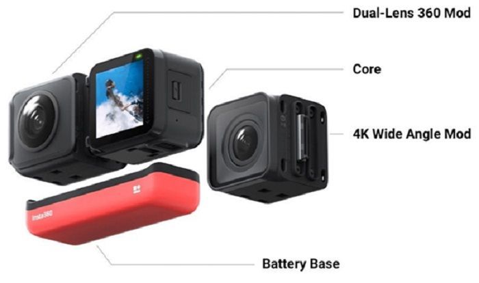 Camera hành động Insta360 ONE R Twin Edition