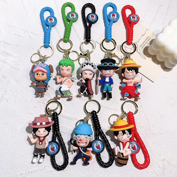 Móc khóa các nhân vật One Piece anime chibi