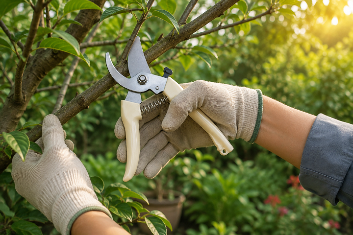 Kéo cắt cành cây lưỡi cong