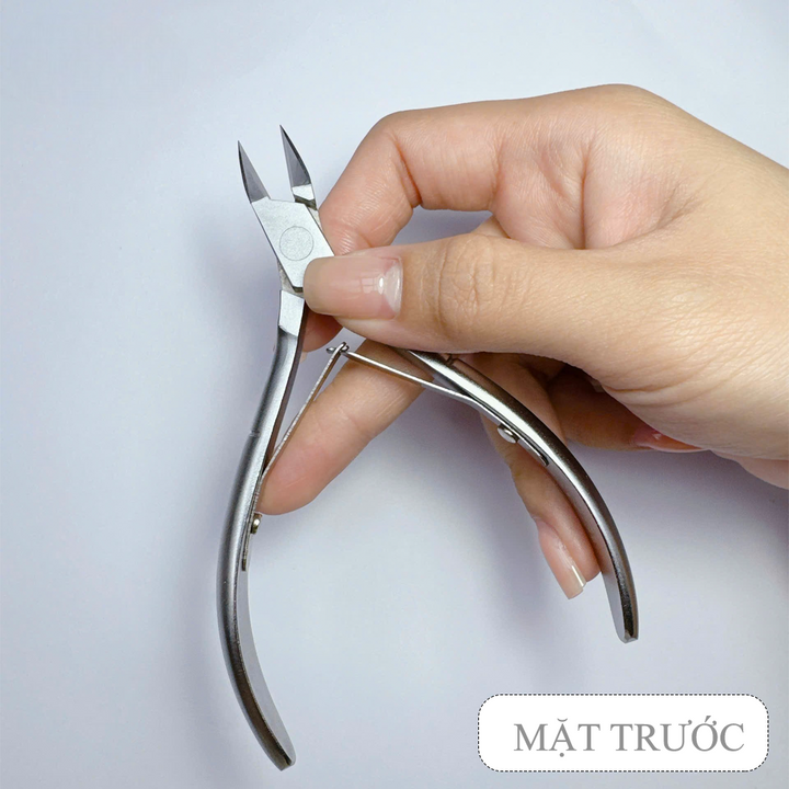Kìm cắt da tay inox không gỉ dụng cụ làm móng tiện dụng