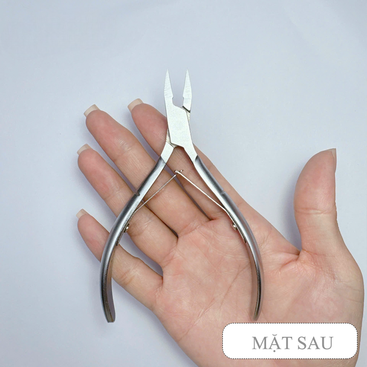 Kìm cắt da tay inox không gỉ dụng cụ làm móng tiện dụng
