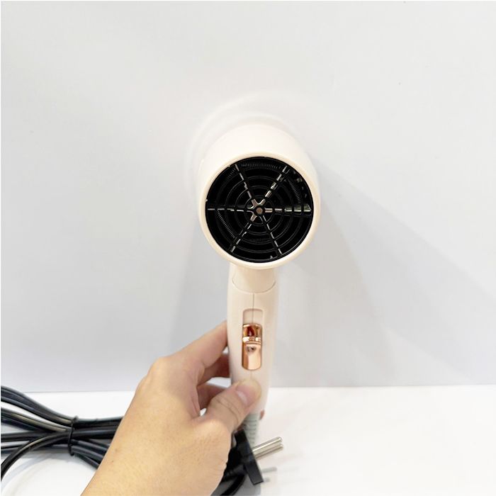 Máy sấy tóc gấp gọn Kemey 6837