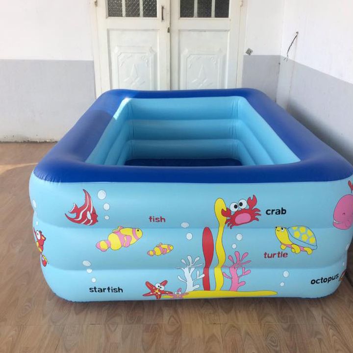 Bể bơi mini 3 tầng cho bé cao cấp