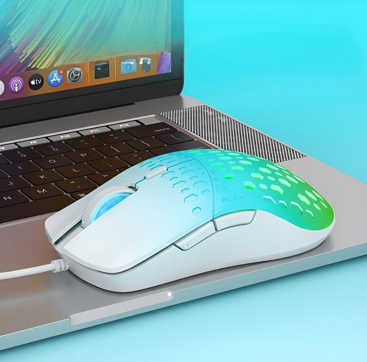 Chuột gaming có dây AULA S11 Pro - Màu Xanh