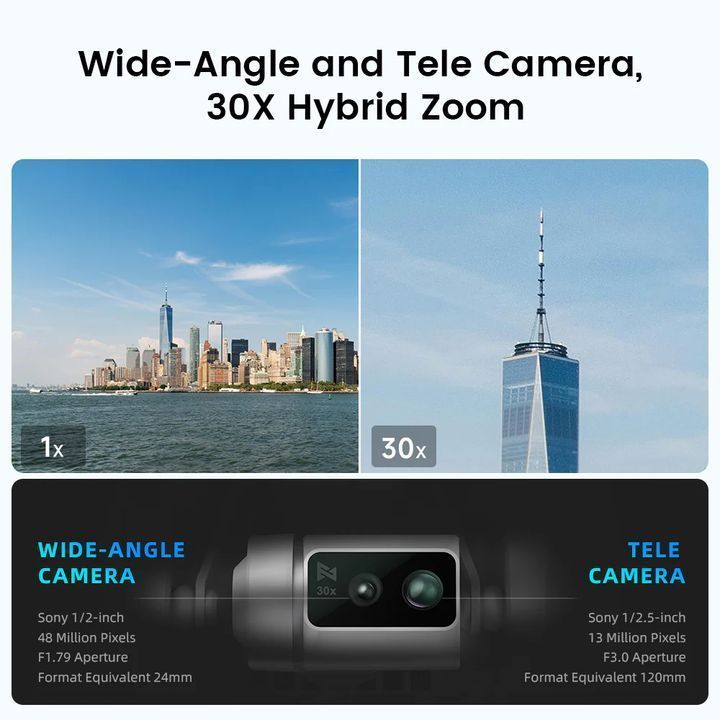 Combo Flycam Fimi X8 Tele bản combo 2 pin