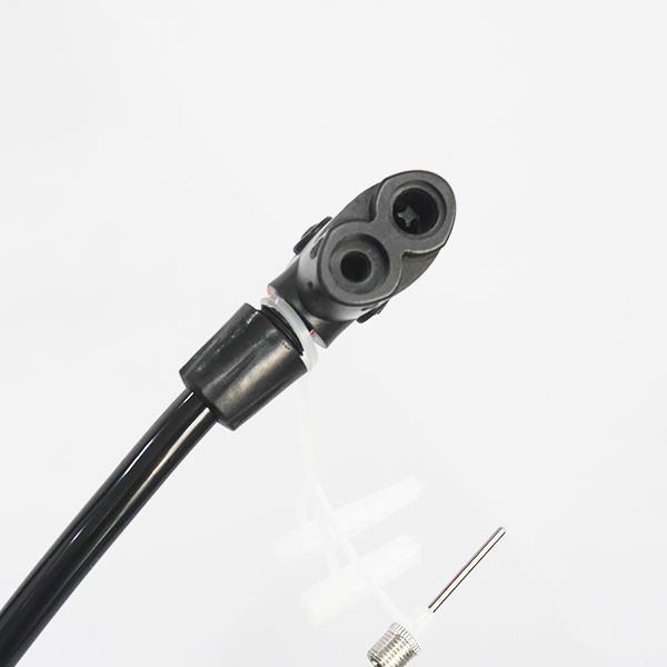 Bơm xe đạp, xe máy kèm đồng hồ đo áp suất cao cấp