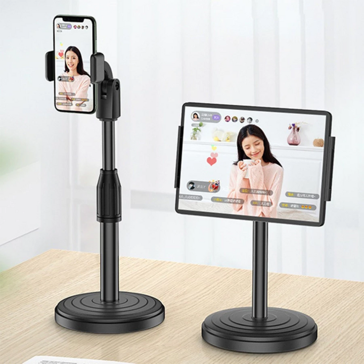 Giá đỡ điện thoại xoay 360 độ kẹp livestream tiện lợi