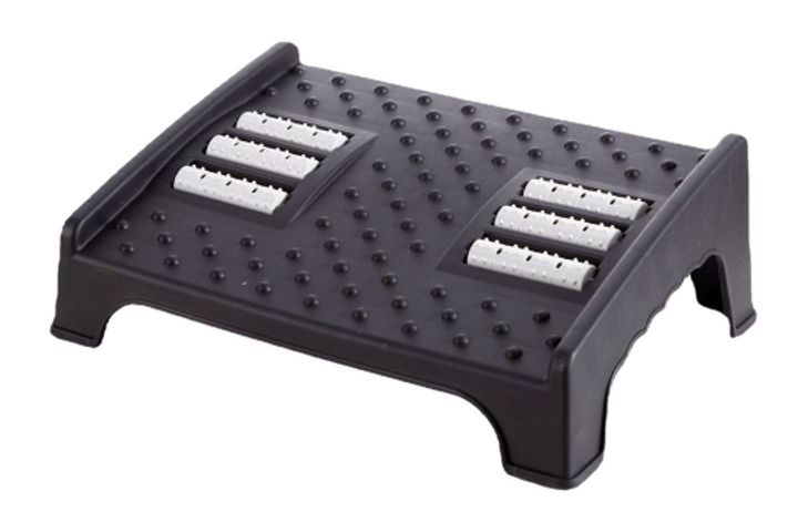 Ghế nhựa massage chân kích thước 32x25x12cm 2 hàng 6 con lăn