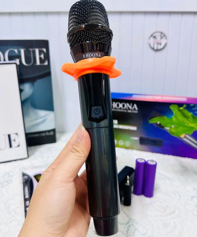 Bộ 1 Micro karaoke không dây EHOONA E-28 kết nối đa năng