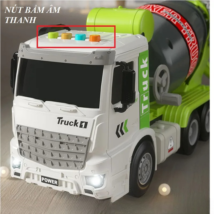 Đồ chơi xe bồn cỡ lớn cho trẻ em
