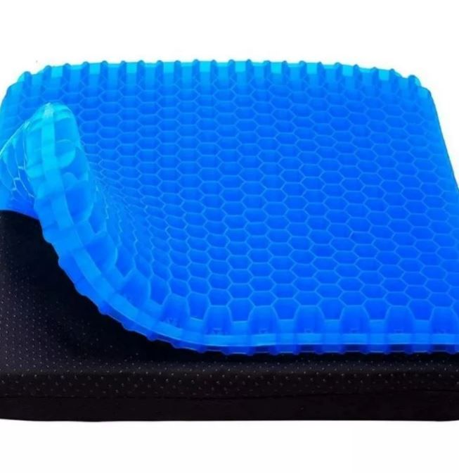 Đệm Ghế Ngồi Văn Phòng Bằng Silicon Mềm Dẻo,  Kiểu Dáng Tổ Ong Thoáng Khí
