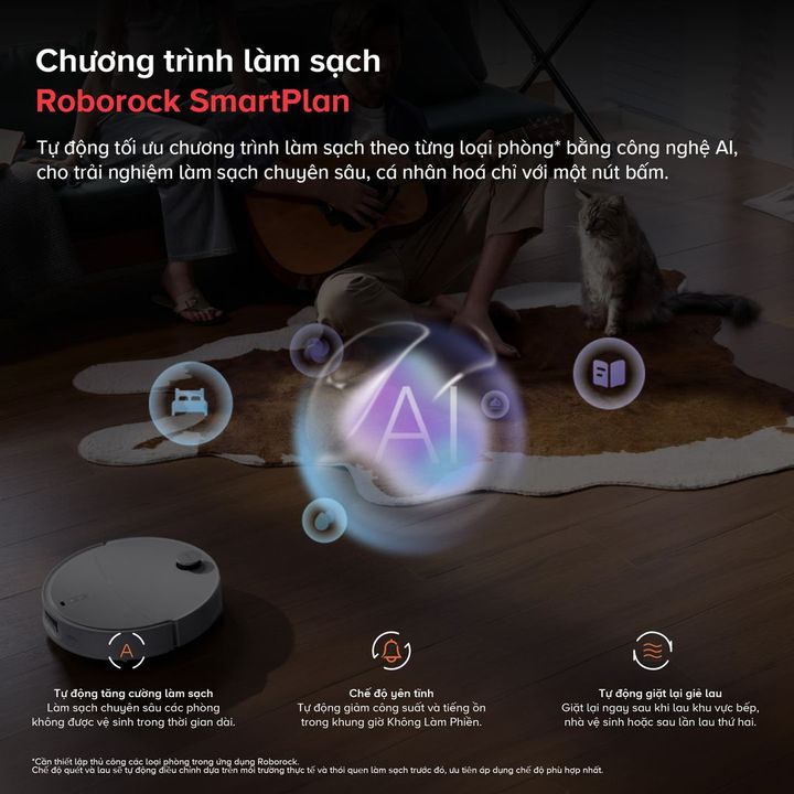 Robot hút bụi Roborock Q Revo Edge T