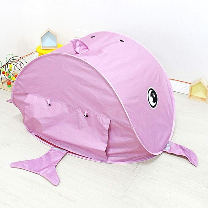 Lều che nắng mini cho bé khi vui chơi bãi biển - màu hồng