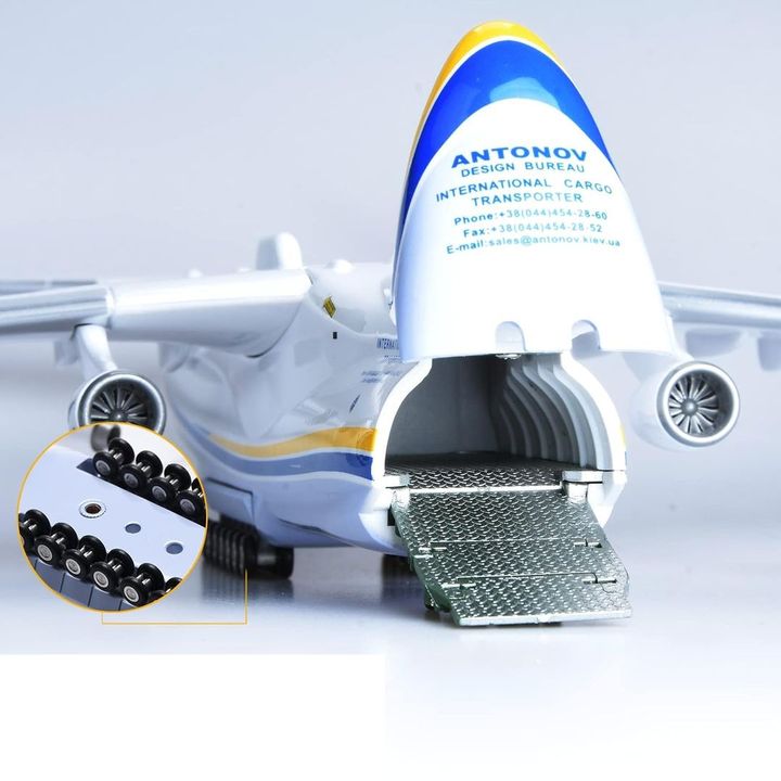 Mô hình máy bay vận tải Antonov AN-225 tỷ lệ 1:200