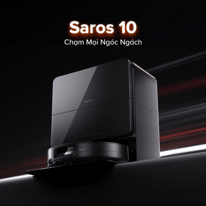 Robot hút bụi Roborock Saros 10