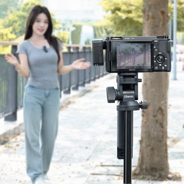 Micro cài áo thu âm cho điện thoại máy ảnh Ulanzi A100