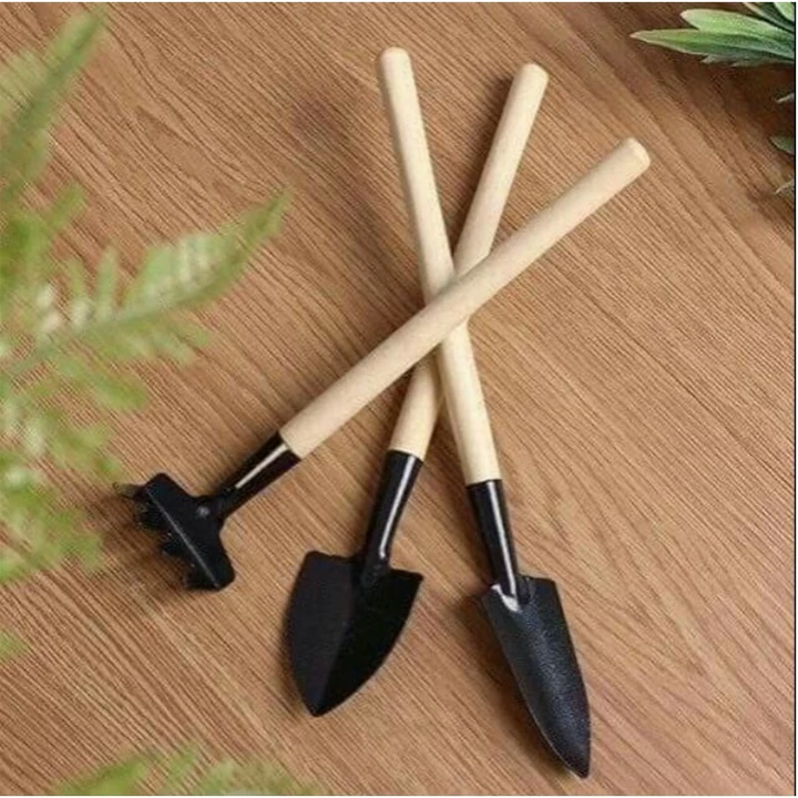 Bộ dụng cụ làm vườn mini 3 món tiện lợi