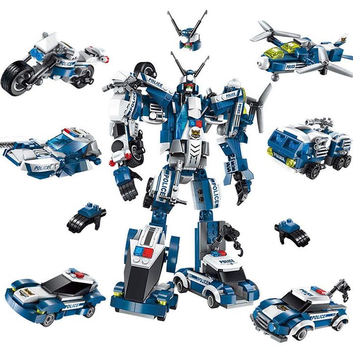Đồ chơi Lắp ghép Lego Robot Cảnh Sát 1407