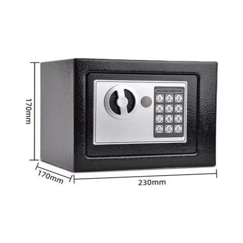 Két sắt mini 17e siêu an toàn cho bé - màu đen