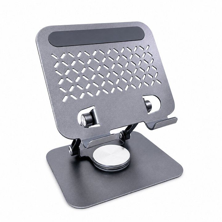 Giá Đỡ Máy Tính Bảng Bằng Thép Carbon Xoay 360 Độ
