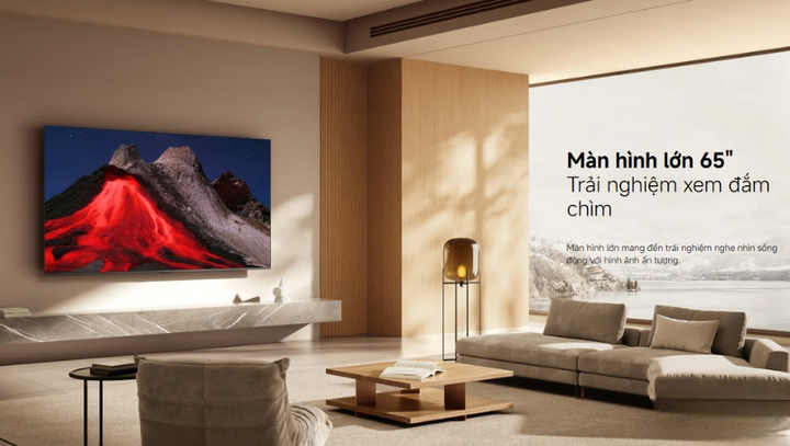 Tivi thông minh Google Tivi Xiaomi A Pro QLED 4K 65 inch L65MB-APSEA 2026