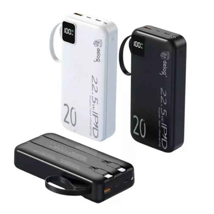 Pin dự phòng DEIOG DY-201 20000mAh sạc nhanh 22.5W