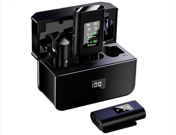Micro không dây thu âm chuyên nghiệp Lavalier S33