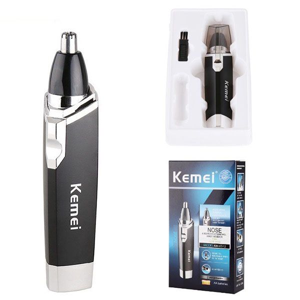Máy tỉa lông mũi Kemei KM 6512 dùng pin
