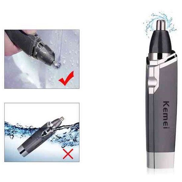 Máy tỉa lông mũi Kemei KM 6512 dùng pin