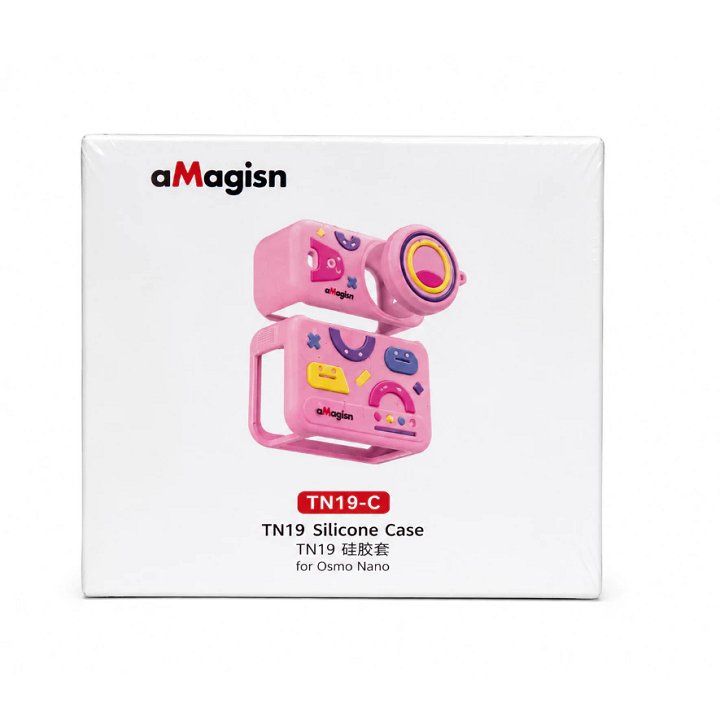 Ốp silicone bảo vệ aMagisn cho Camera DJI Osmo Nano phiên bản expoxy - Hồng