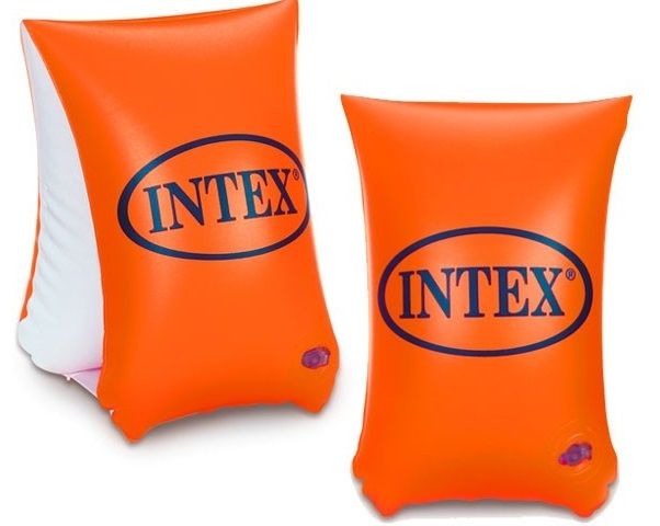 Phao bơi tay màu cam INTEX 58641 loại lớn (30x15cm) cho bé 6-12t