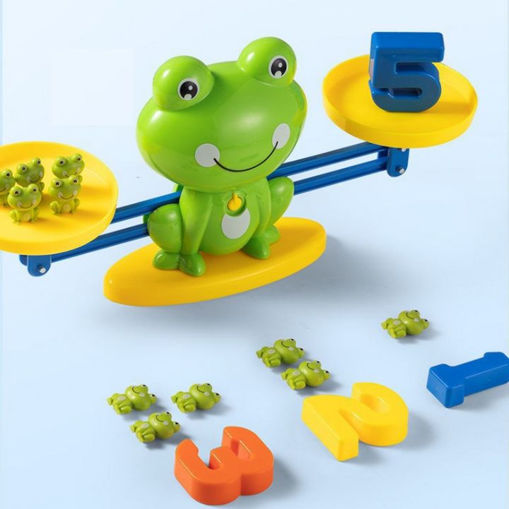 Đồ chơi ếch cân bằng Hulo Toys giáo dục toán học
