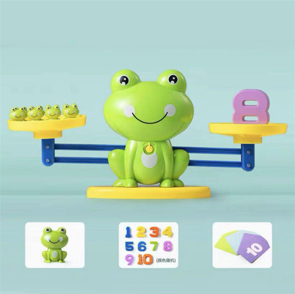 Đồ chơi ếch cân bằng Hulo Toys giáo dục toán học