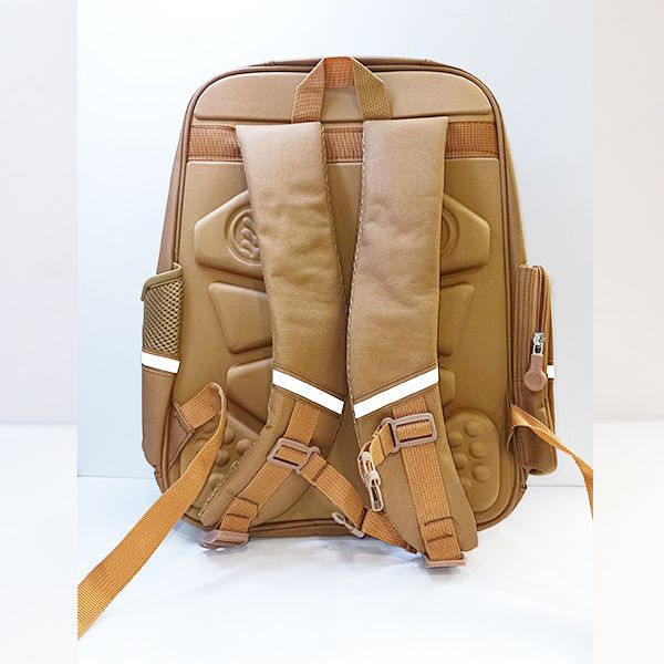 Balo đi học hình capybara dễ thương bảo vệ cột sống siêu nhẹ nhiều ngăn tiện lợi