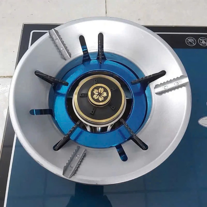 Kiềng chắn gió bếp ga hỗ trợ tập trung nhiệt và giảm hao gas