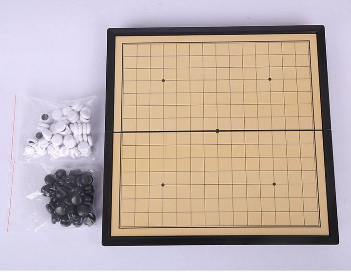 Bàn cờ vây nam châm gấp gọn 25 x 25cm