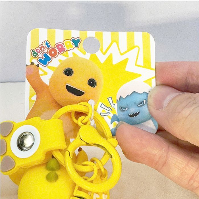 Móc khóa rồng vàng Nailong ngộ nghĩnh dễ thương