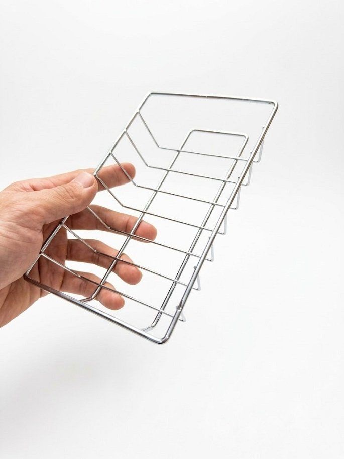 Kệ đựng đồ rửa chén, xà phòng , đồ dùng có khớp gắn vào vòi rửa, gọn gàng, vệ sinh, thoát nước nhanh