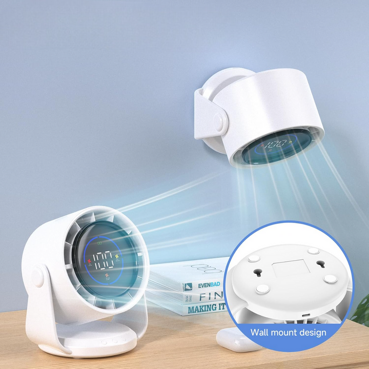 Quạt để bàn và treo tường - Trắng