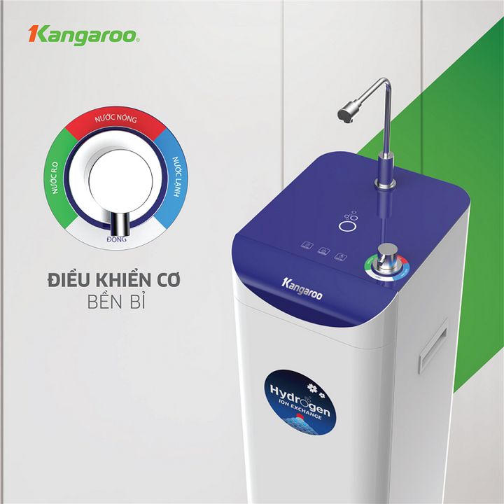 Máy lọc nước Kangaroo Slim Hydrogen tích hợp nóng lạnh KG10A7S