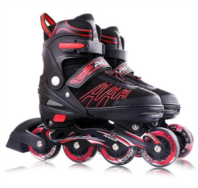 Giày trượt patin trẻ em Papaison A3 màu đỏ L 37-40