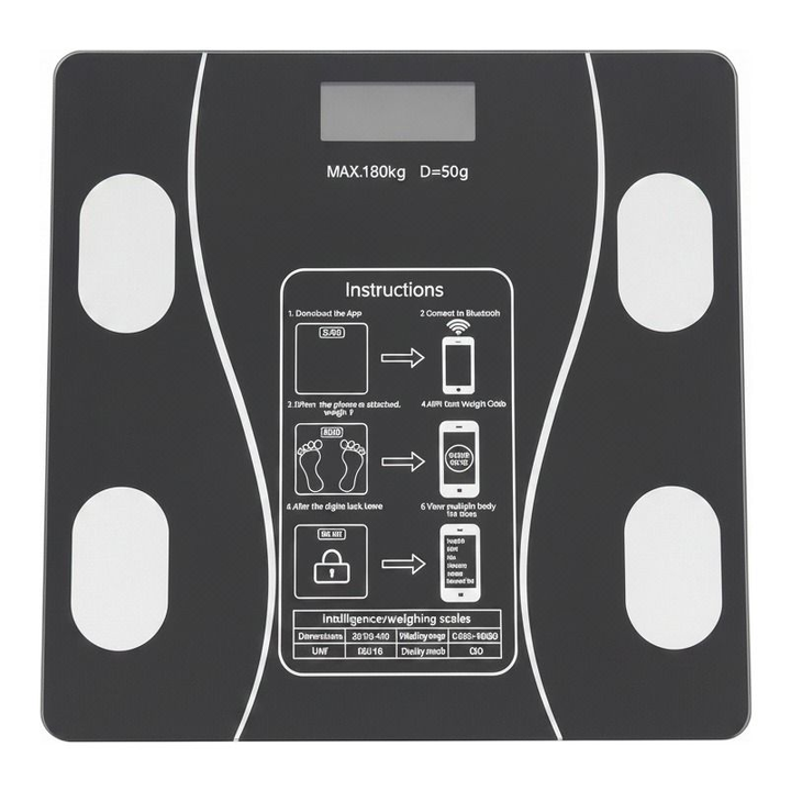 Cân điện tử, cân sức khỏe kết nối Bluetooth 4.0 max 180kg