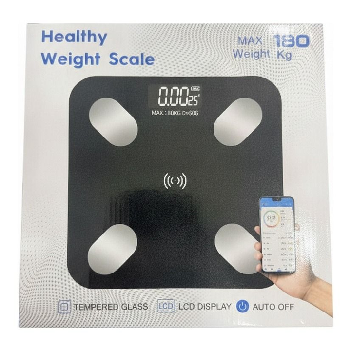 Cân điện tử, cân sức khỏe kết nối Bluetooth 4.0 max 180kg