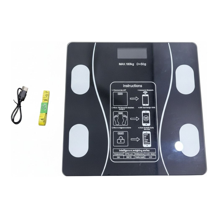Cân điện tử, cân sức khỏe kết nối Bluetooth 4.0 max 180kg