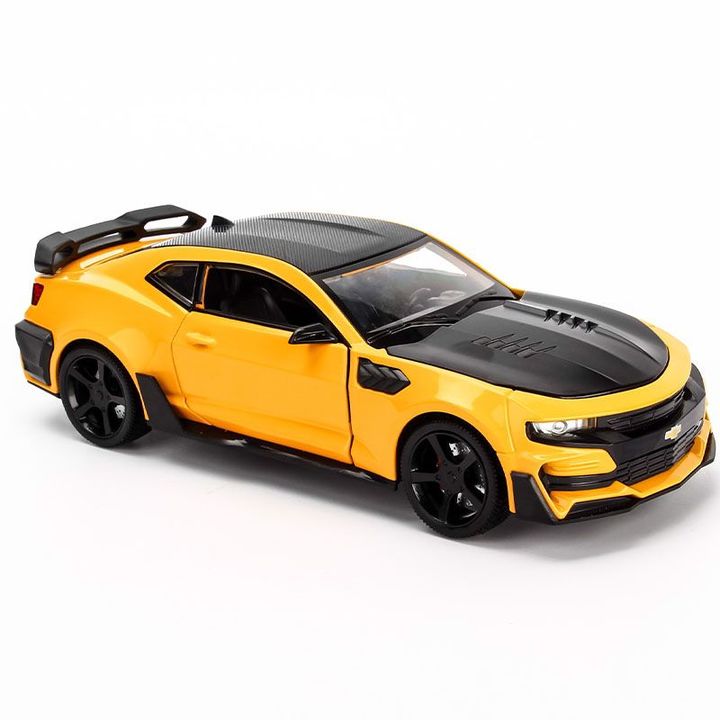 Mô hình Xe Chevrolet Camaro ZL1 Transformers Bumblebee Edition 1:24