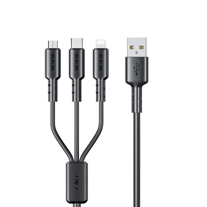 Cáp sạc nhanh 3 đầu đa năng