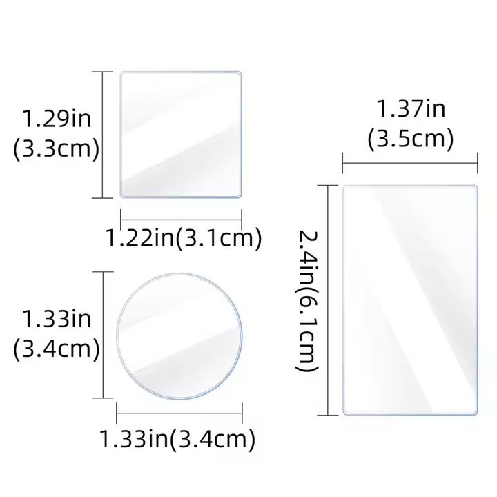 Bộ kính cường lực Camera DJI Osmo Action 6 bảo vệ ống kính và màn hình kèm khăn Flymile