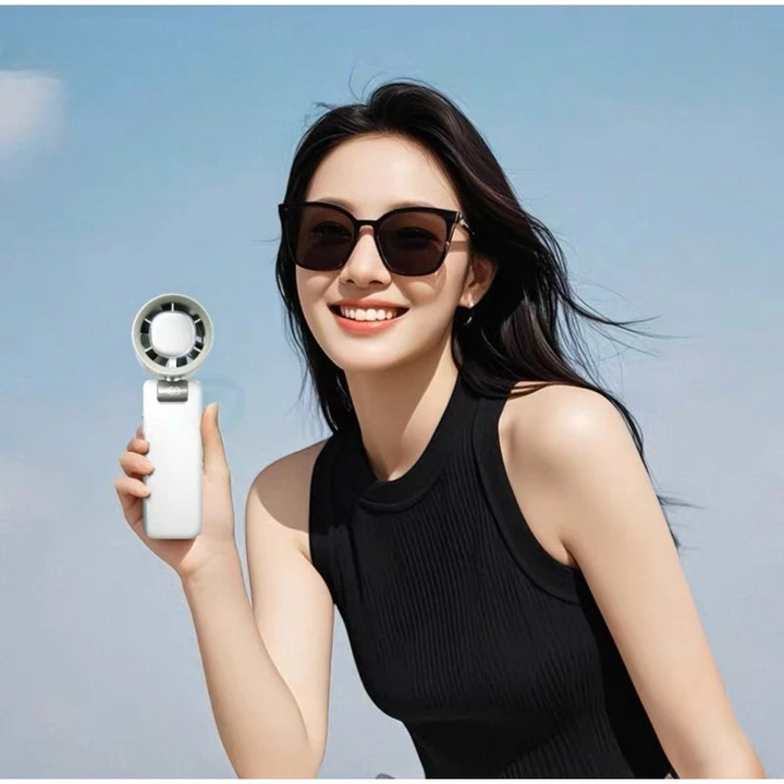 Quạt cầm tay sò lạnh làm mát SS-029 có thể gập