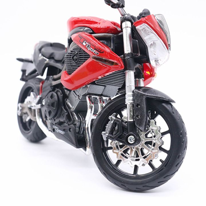 Mô hình Xe mô tô Benelli Tornado Naked Tre R160 Red 1:12