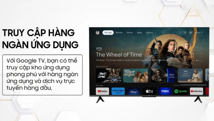 Tivi thông minh Google Tivi Xiaomi A 4K 55 inch L55MB-ASEA 2026